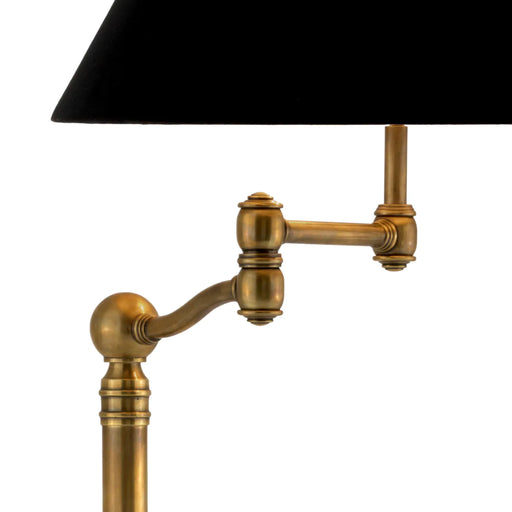 Vintage brass finish | swing arm