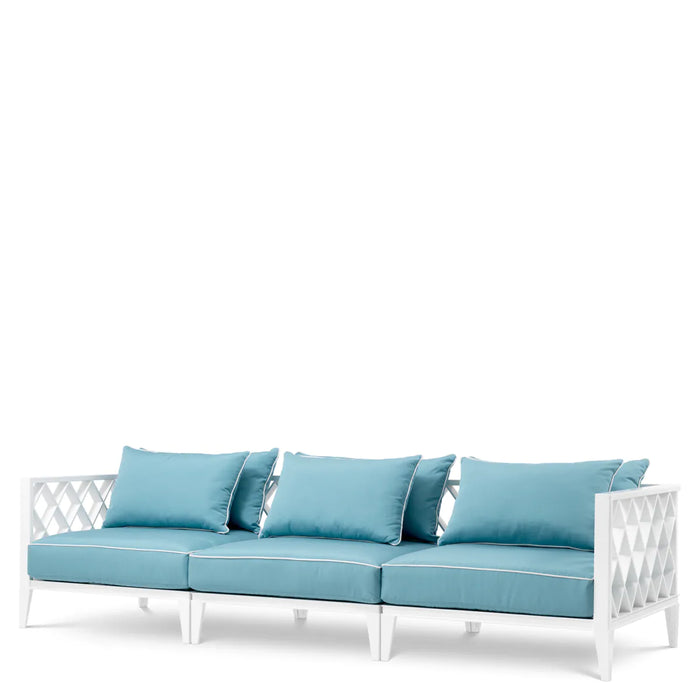 Sofa Eichholtz Ocean Club, w kolorze outdoor matte black