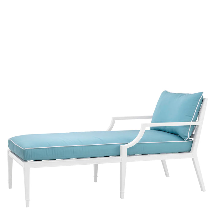 Szezlong Eichholtz Bella Vista, w kolorze outdoor matte black