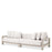 Sofa ogrodowa Eichholtz Cap-Antibes, czarne wykończenie