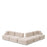 Segmentowa sofa Eichholtz Malaga Modular Right w tkaninie Skyward sand