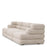Segmentowa sofa Eichholtz Malaga Modular Middle w tkaninie Skyward sand