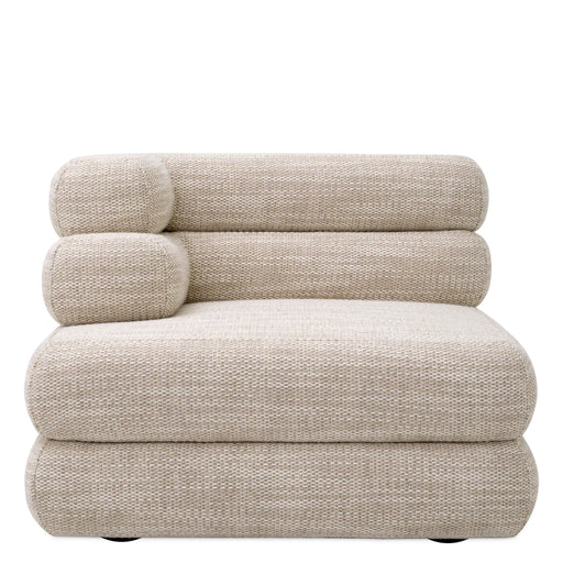 Segmentowa sofa Eichholtz Malaga Modular Left w tkaninie Skyward sand