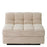 Segmentowa sofa Eichholtz Dean middle w tkaninie Skyward sand