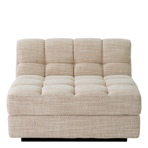 Segmentowa sofa Eichholtz Dean middle w tkaninie Skyward sand