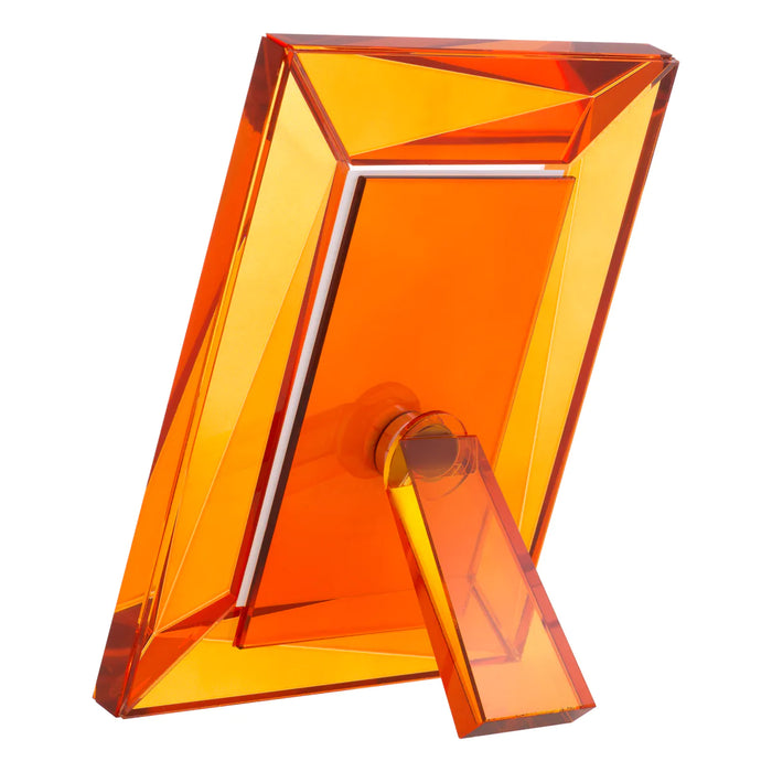 Ramka na zdjęcia Eichholtz Obliquity S, pomarańczowe szkło kryształowe