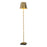 Vintage brass finish | black granite base