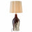 Brown drip-effect | vintage brass finish