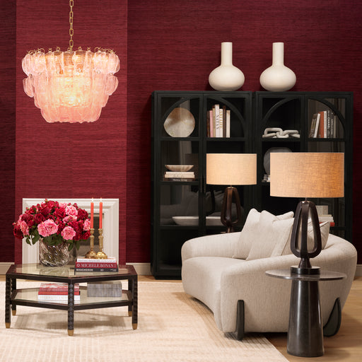 Bronze highlight finish | black granite base