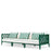 Sofa Eichholtz Ocean Club, w kolorze outdoor matte black