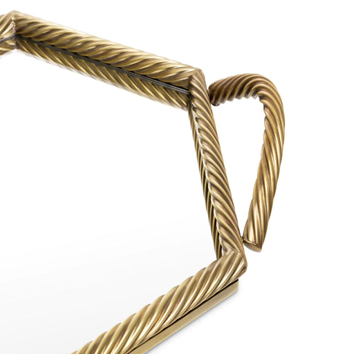 Vintage brass finish