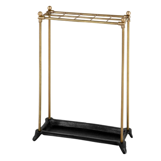 Stojak na laski Eichholtz, postarzane mosiężne wykończenie