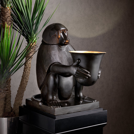 Figurka Art Deco Monkey, ze światełkiem
