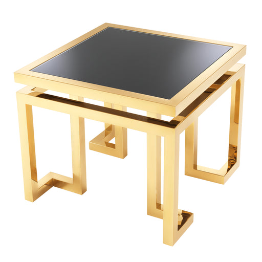 Stolik boczny Eichholtz Palmer, złote wykończenie