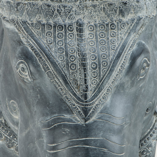 Figurka Elephant, XL, cynkowane wykończenie