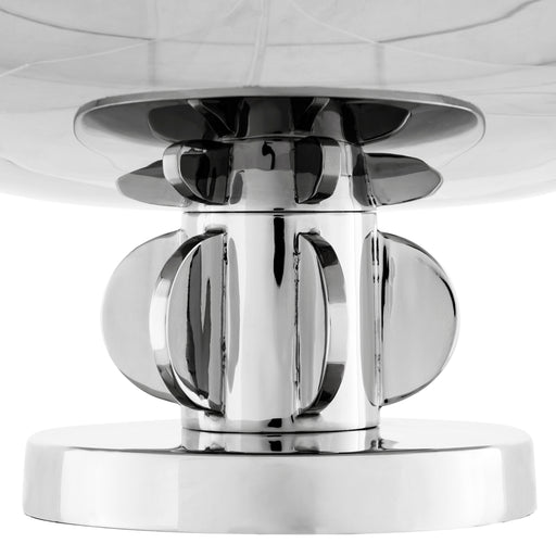 Patera Eichholtz Baglioni, niklowane wykończenie