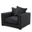 Fotel Eichholtz Menorca, w kolorze jet black