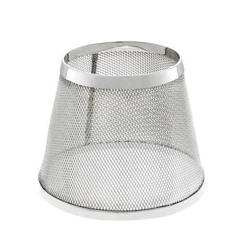 Klosz do świecznika Eichholtz Colindale, niklowane wykończenie