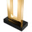 Lampa stołowa Eichholtz Arlington, złote wykończenie, zawiera klosz klosz