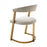 Krzesło stołowe Eichholtz Dexter, naturalne obicie