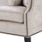 Sofa Eichholtz Merlin, łamana biel