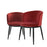 Krzesło stołowe Eichholtz Filmore, w kolorze cameron wine red, zestaw 2 szt.