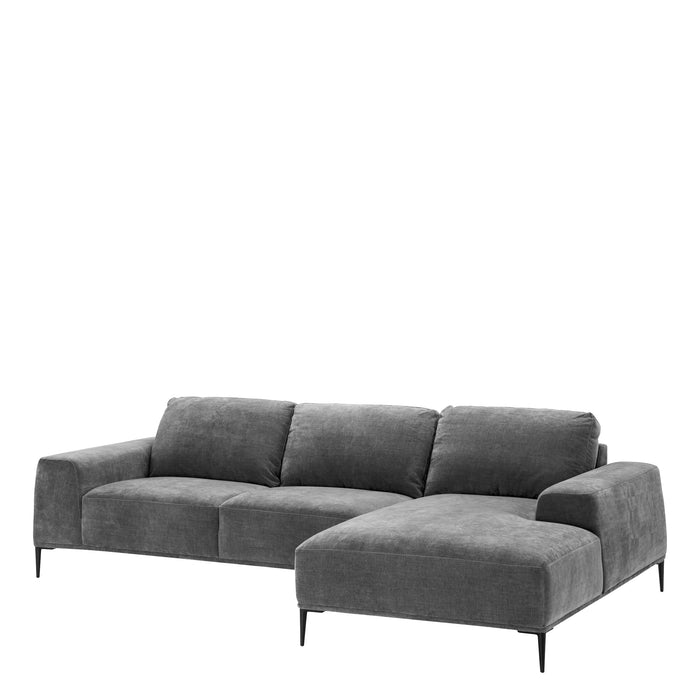 Sofa Montado, w kolorze clarck grey