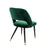 Krzesło stołowe Eichholtz Cipria, aksamit w kolorze roche green