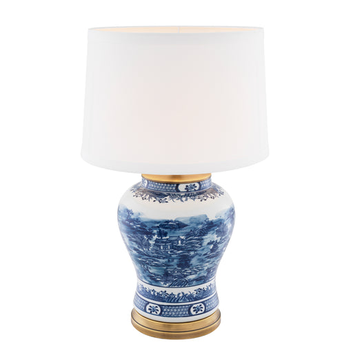 Lampa stołowa Eichholtz Chinese Blue