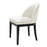 Krzesło stołowe Eichholtz Fallon,w kolorze złamanej bieli