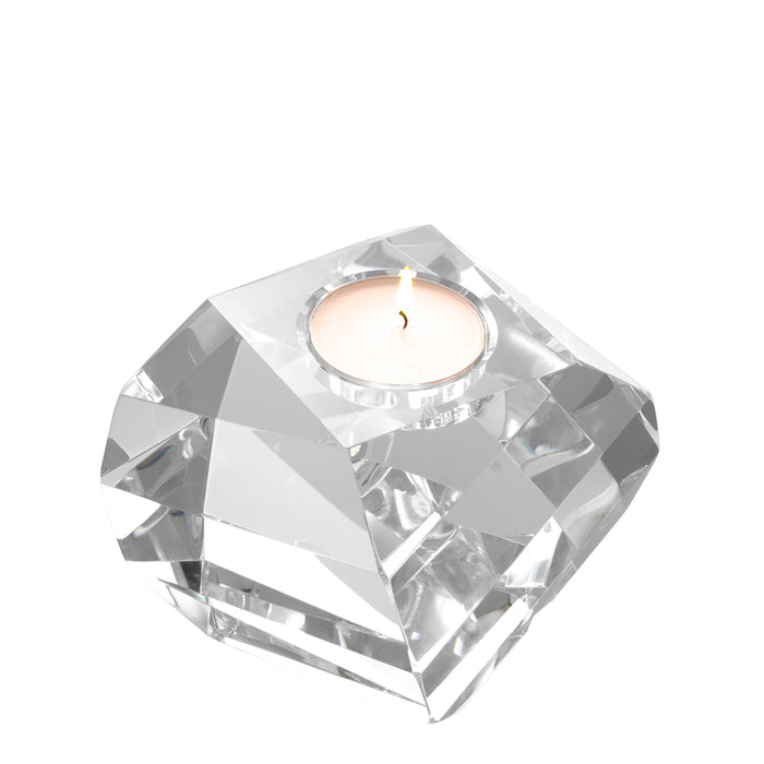 Świecznik na tealighty Eichholtz Lucidity, szkło kryształowe