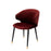 Krzesło stołowe Eichholtz Volante, z podłokietnikiem, aksamit w kolorze roche bordeaux