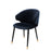 Krzesło stołowe Eichholtz Volante, z podłokietnikiem, w kolorze savona midnight blue