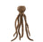 Świecznik Eichholtz Octopus, mosiężne wykończenie vintage