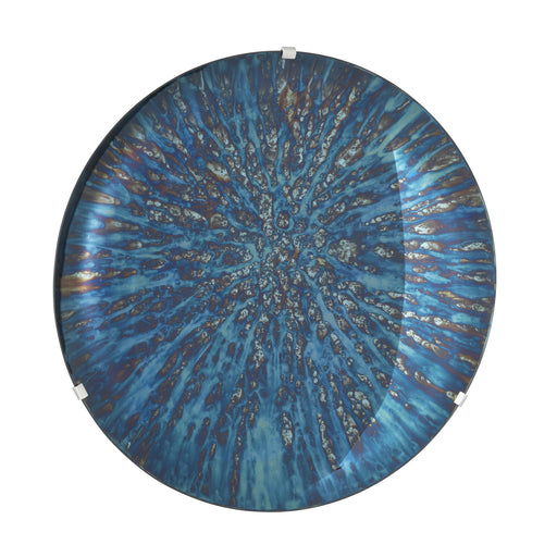 Ozdoba ścienna Laguna, niebieska, zawiera uchwyt wiszący