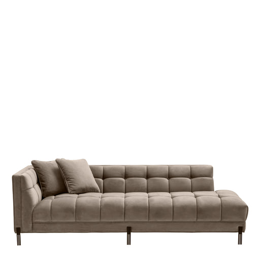 Sofa Eichholtz Sienna, lewa, w kolorze savona grey
