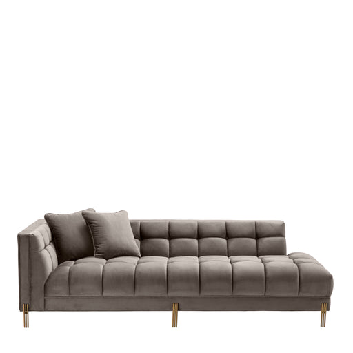 Sofa Eichholtz Sienna, lewa, w kolorze savona grey