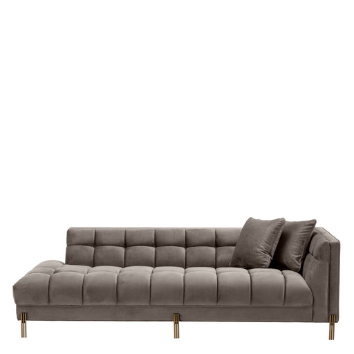 Sofa Eichholtz Sienna, prawa, w kolorze savona grey