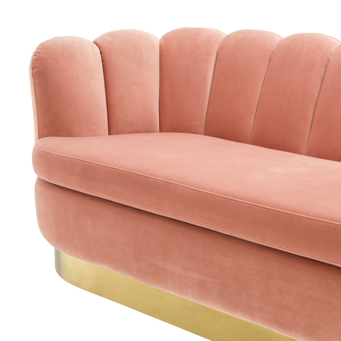 Sofa Eichholtz Mirage, w kolorze savona nude
