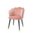 Krzesło stołowe Eichholtz Bristol, aksamit w kolorze savona nude