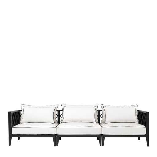 Sofa Eichholtz Ocean Club, w kolorze outdoor matte black
