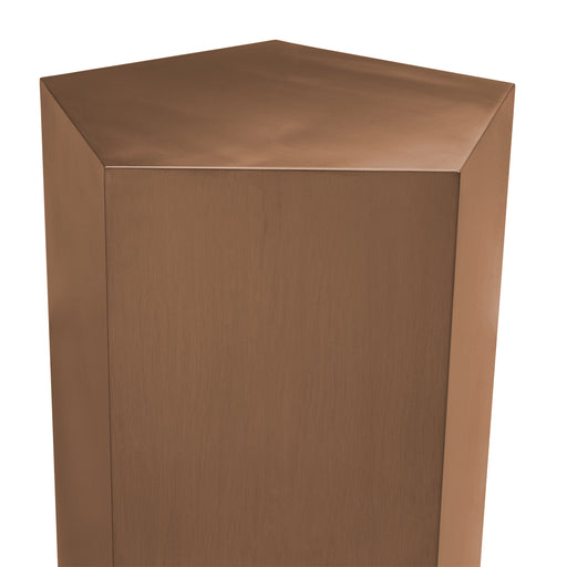 Kolumna Eichholtz Meissner, wykończenie ze szczotkowanej miedzi