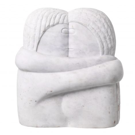 Dekoracja Eichholtz Love Couple, wykonana z marmuru
