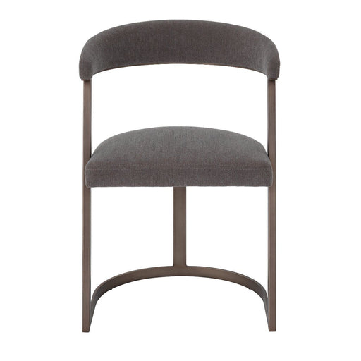 Krzesło do jadalni Eichholtz Dexter wykończenie w brązie