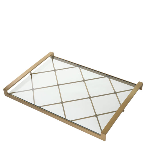 Taca Eichholtz Goa wykończenie szczotkowany mosiądz