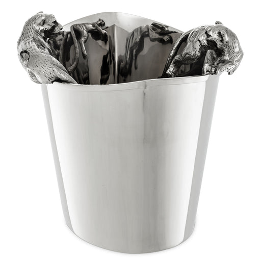 Cooler do szampana Eichholtz Jordan, niklowe wykończenie
