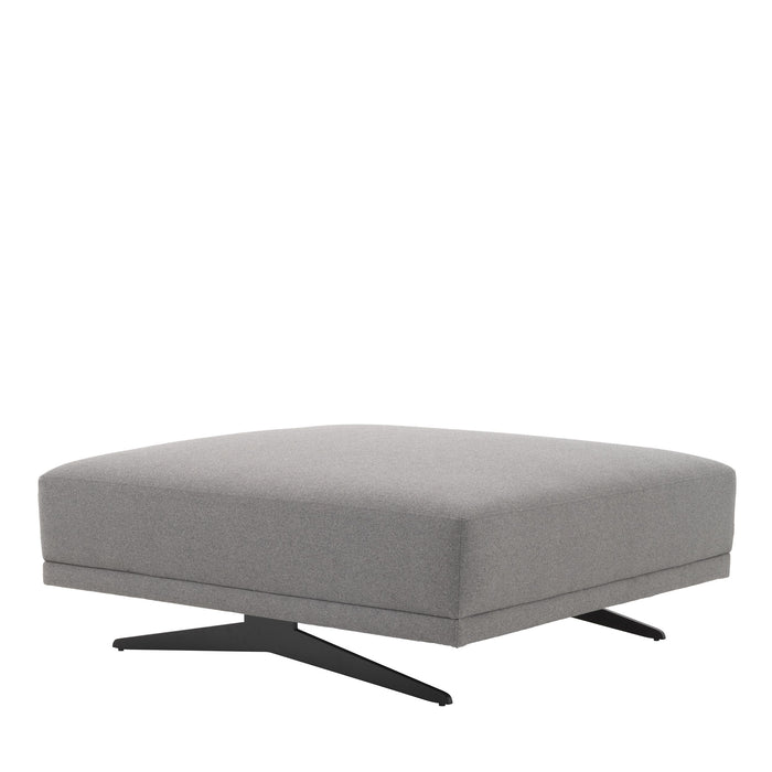 Pufa Eichholtz Endless, w tkaninie Grey wool blend