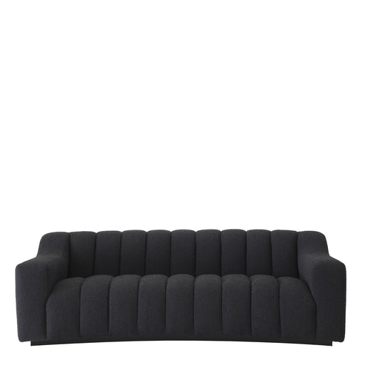 Sofa Eichholtz Kelly S, tkanina boucle black