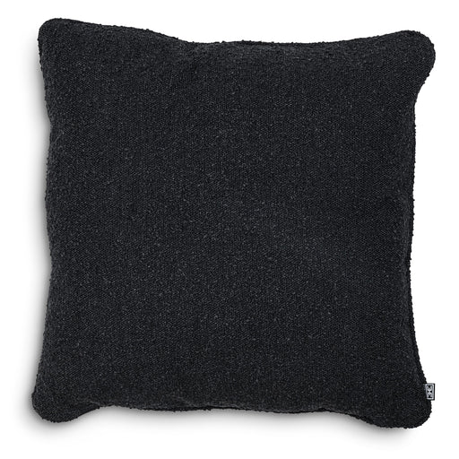 Piękna poduszka w czarnym Bouclé Eichholtz, 60 x 60 cm. rozm. L