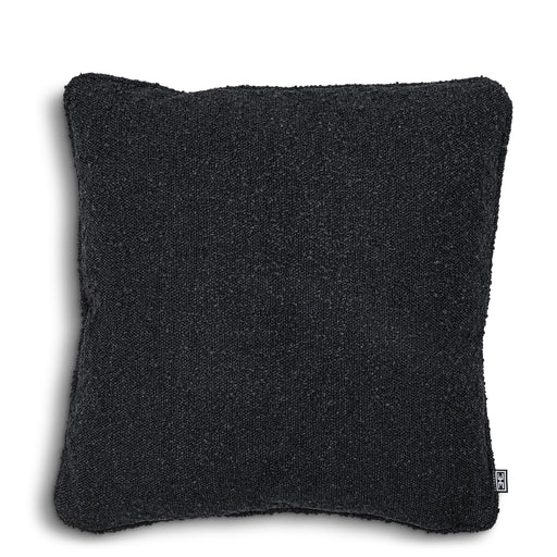 Piękna poduszka w czarnym Bouclé Eichholtz, 50 x 50 cm. rozm. S
